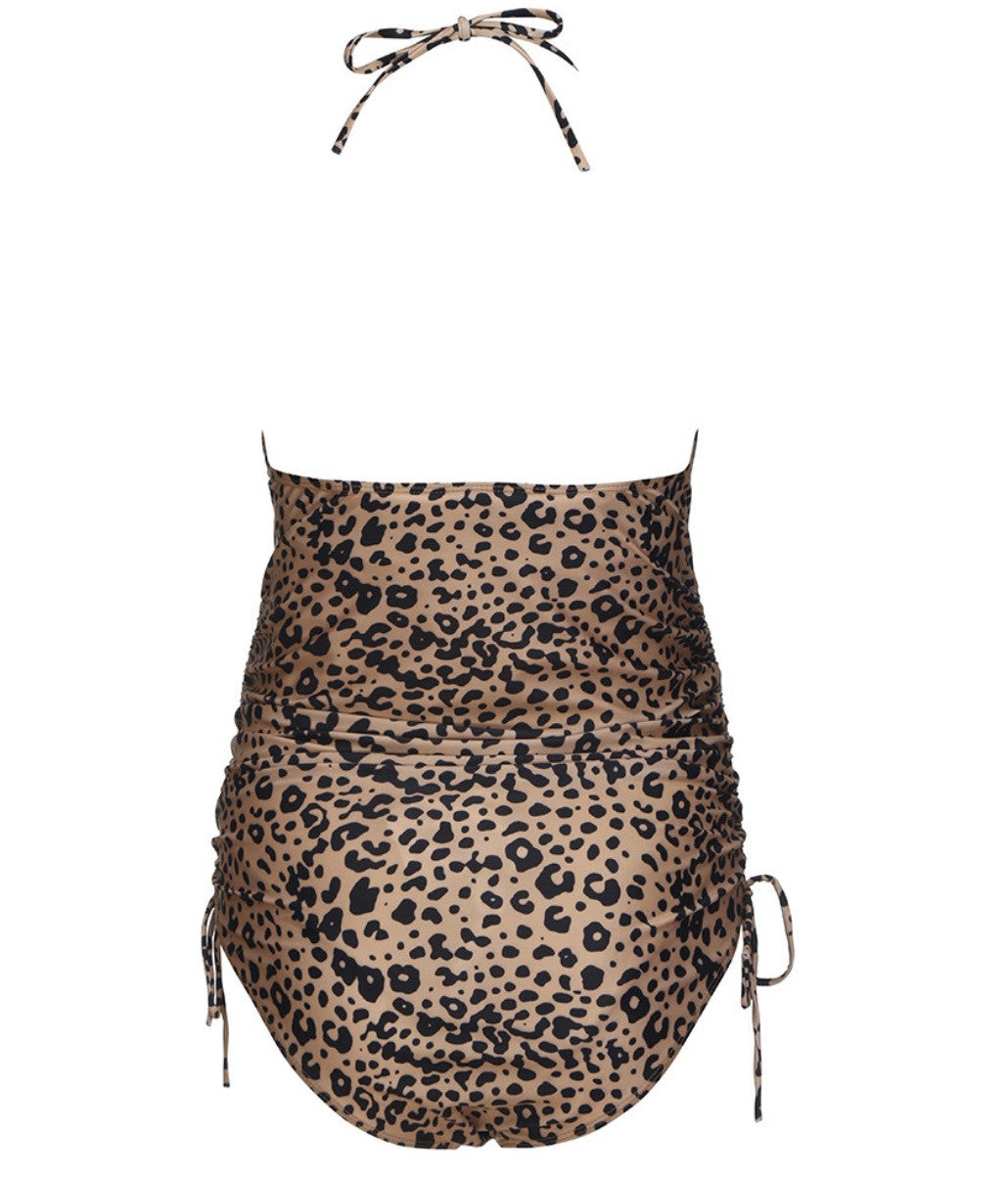 Costume intero premamam leopard