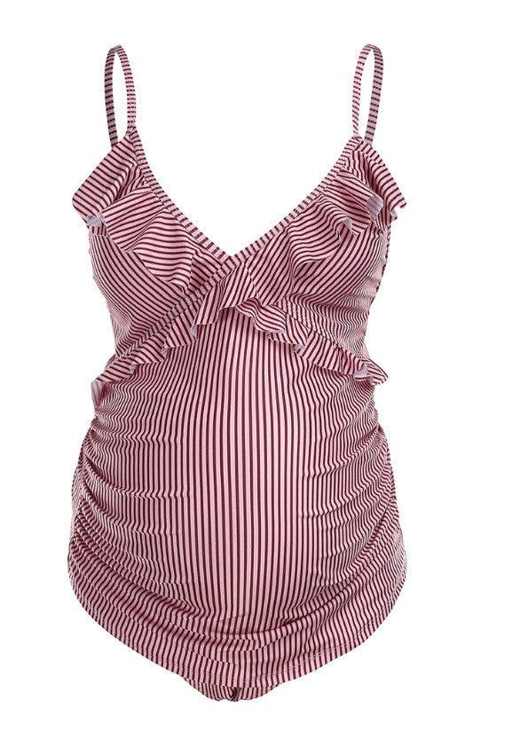 Costume intero premamam leopard