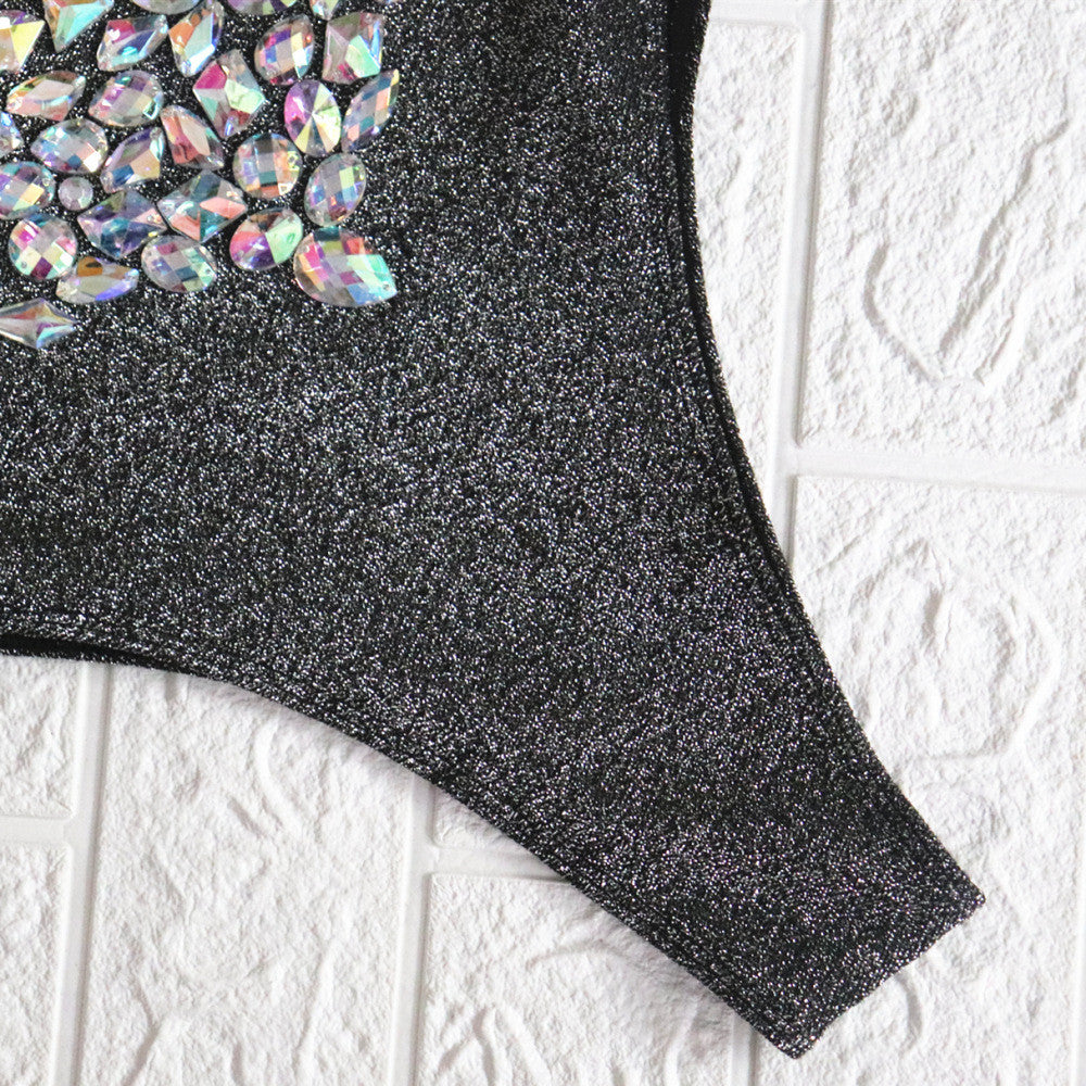 Monokini gioiello lurex Nadya