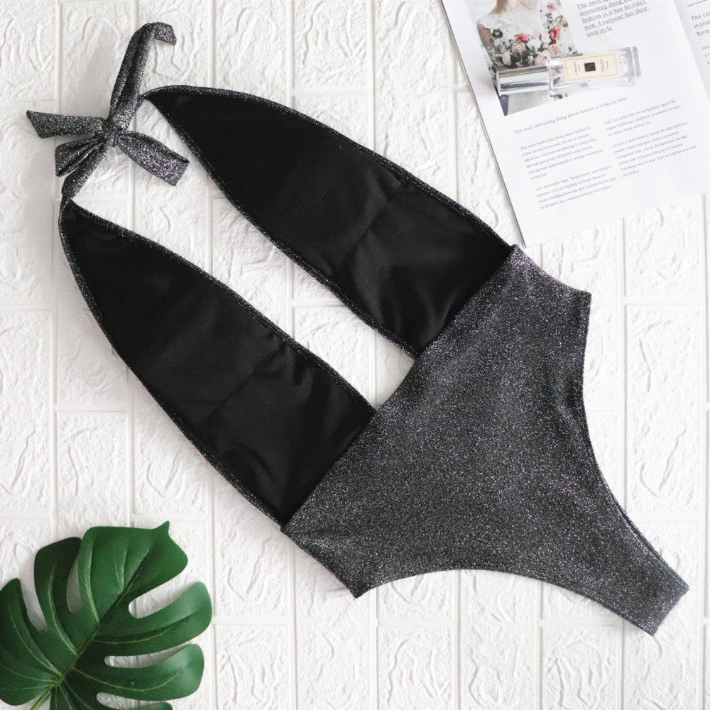 Monokini gioiello lurex Nadya