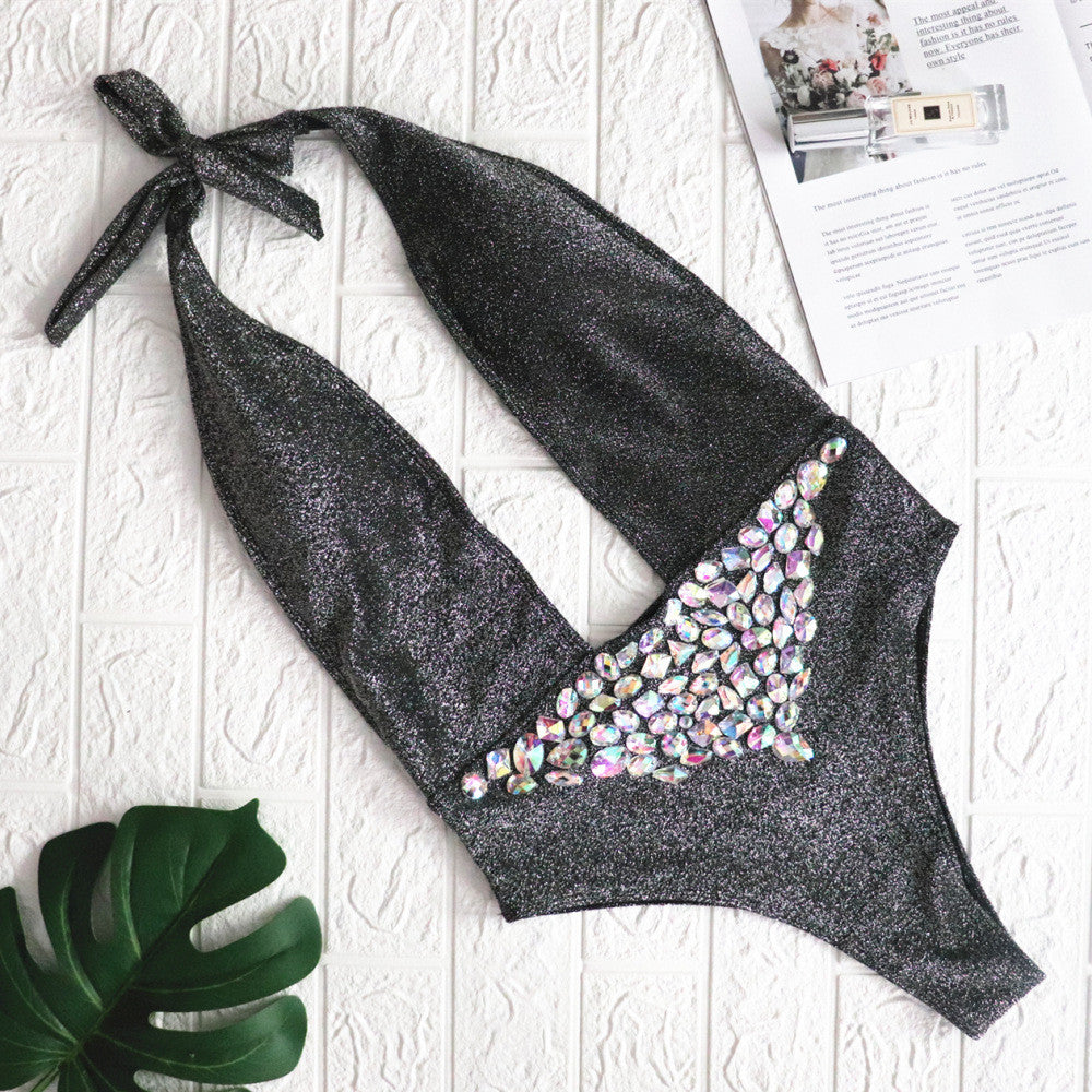 Monokini gioiello lurex Nadya