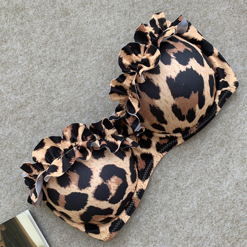 Bikini rouges animalier