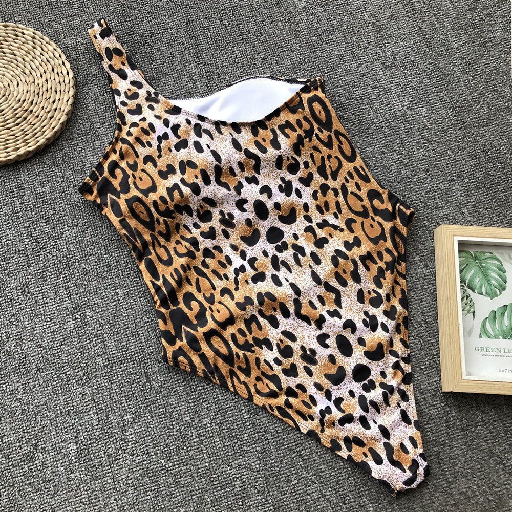 Monokini monospalla Leopard