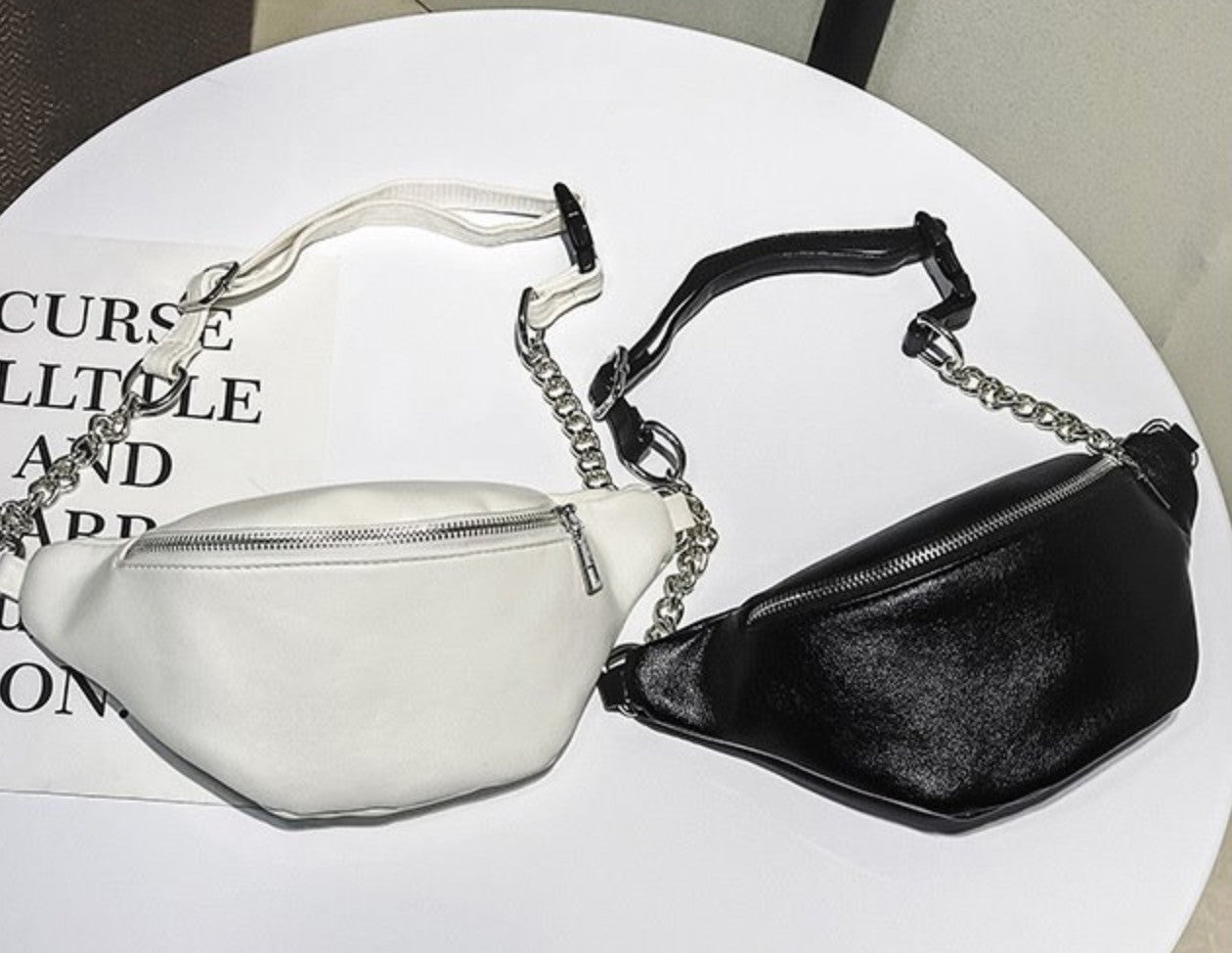 Marsupio ecopelle catena