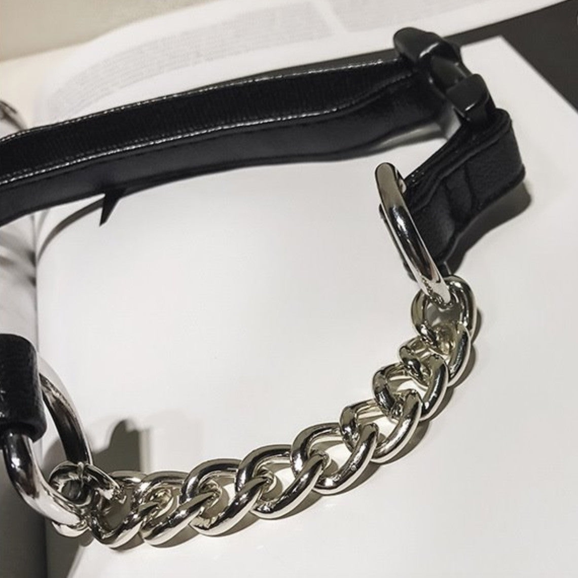 Marsupio ecopelle catena