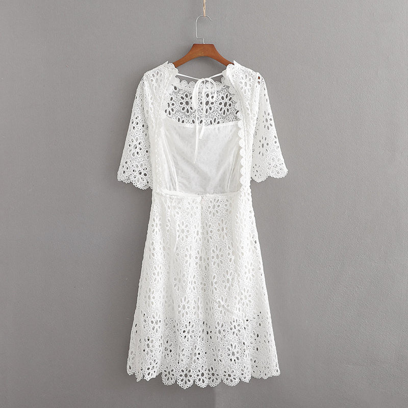 Coordinato vestito pizzo Laika