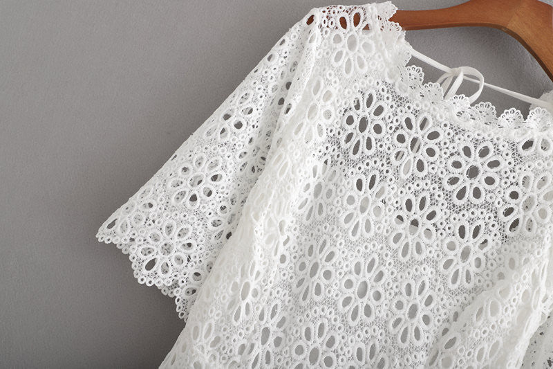 Coordinato vestito pizzo Laika