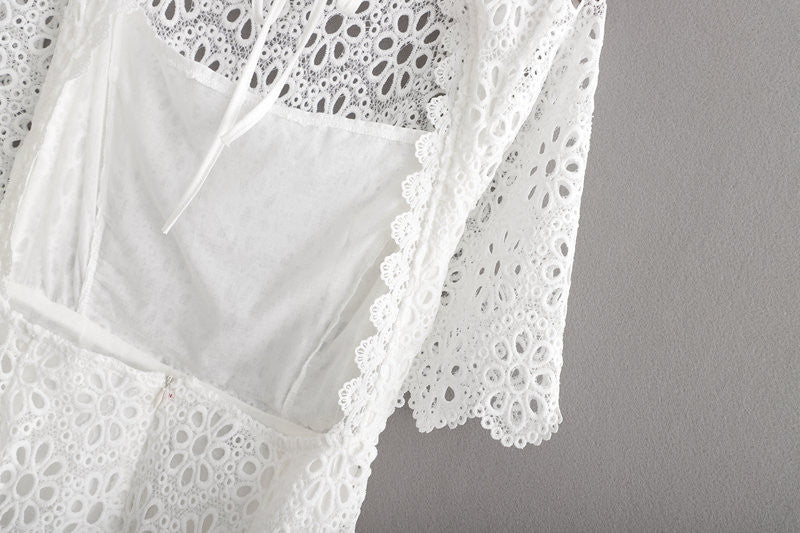 Coordinato vestito pizzo Laika