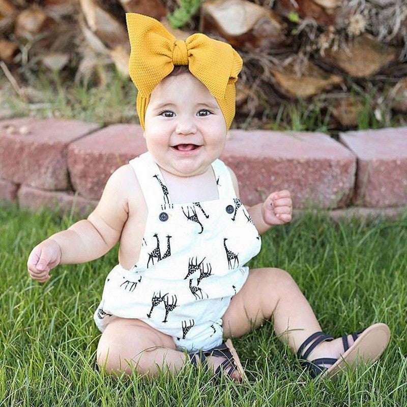 Fascia-fiocco neonata a costine