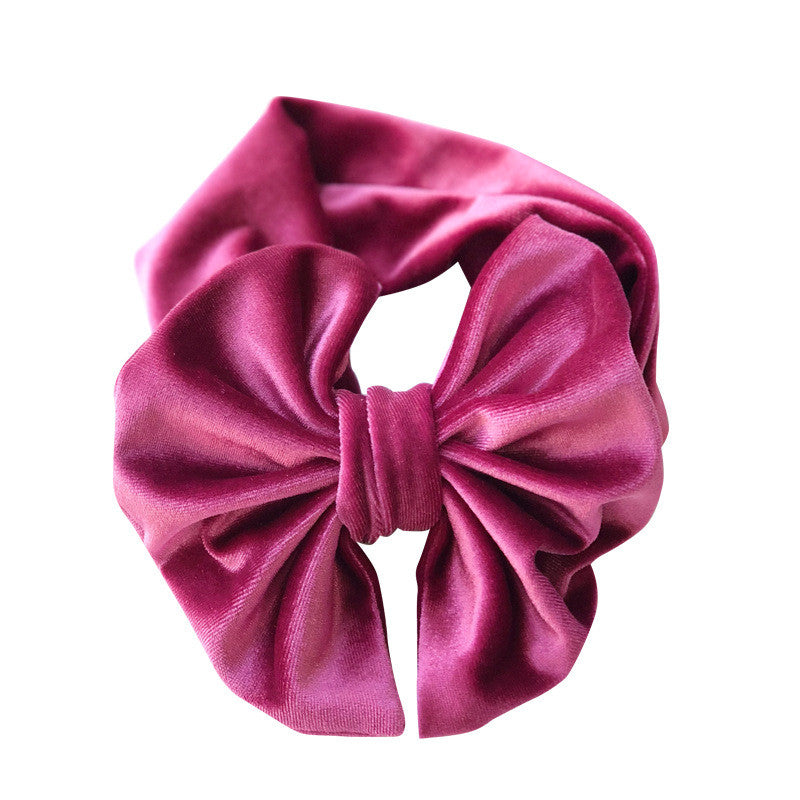 Fascia-fiocco neonata a costine