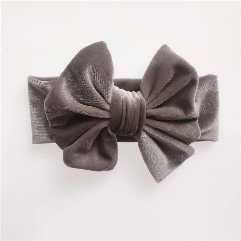 Fascia-fiocco neonata a costine