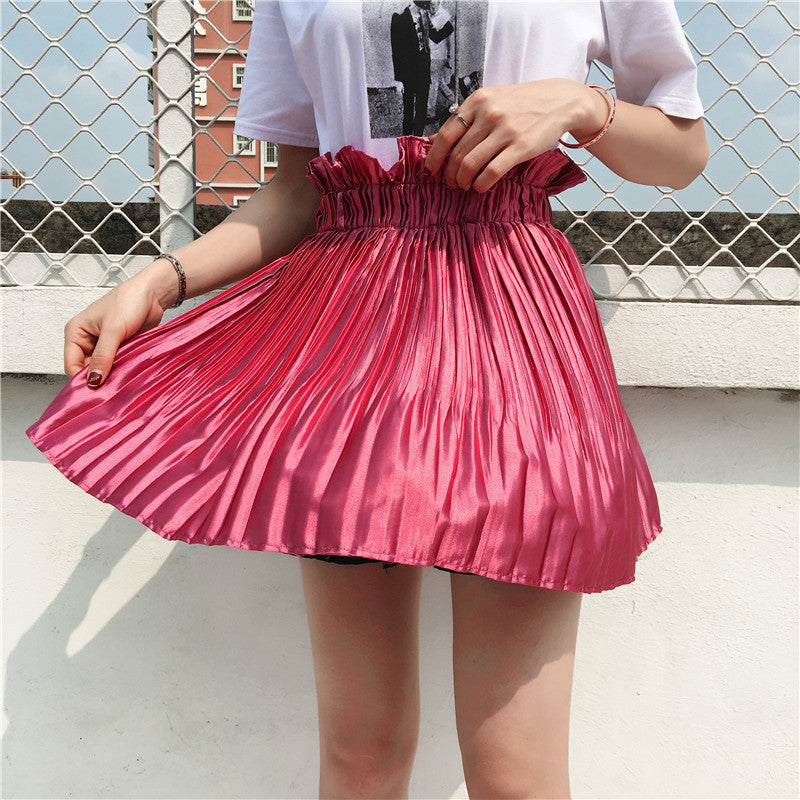 Gonna plissè Sonya raso