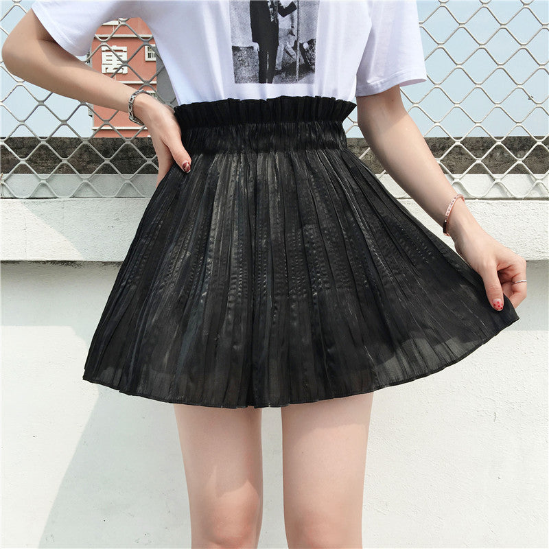 Gonna plissè Sonya raso