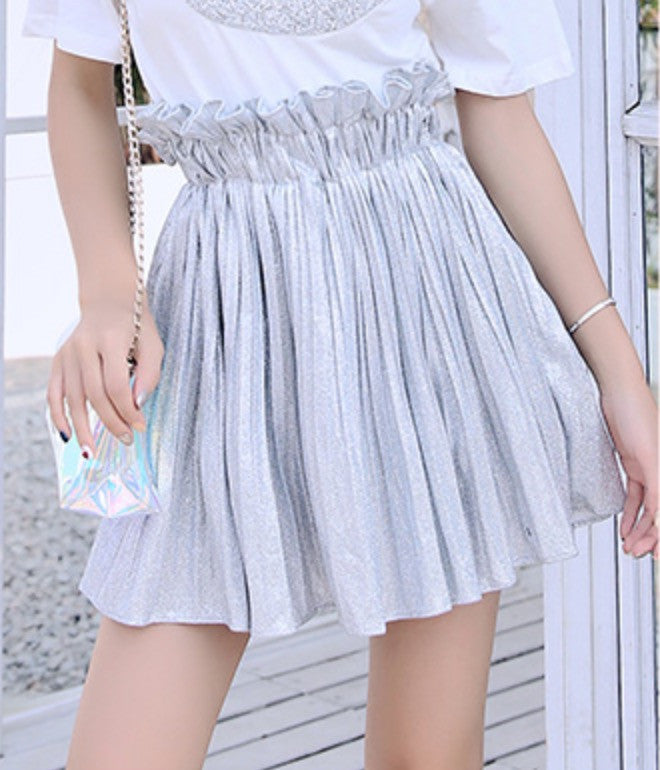 Gonna plissè Sonya raso