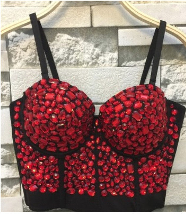 Crop Top Red stone