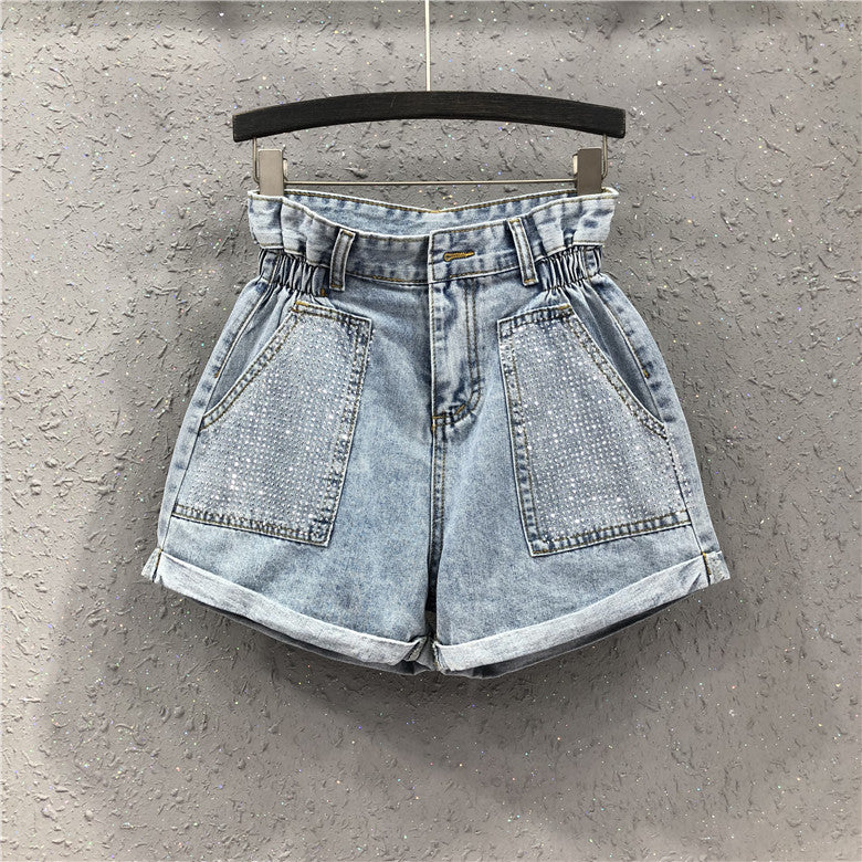 Shorts dneim tasche sparkly