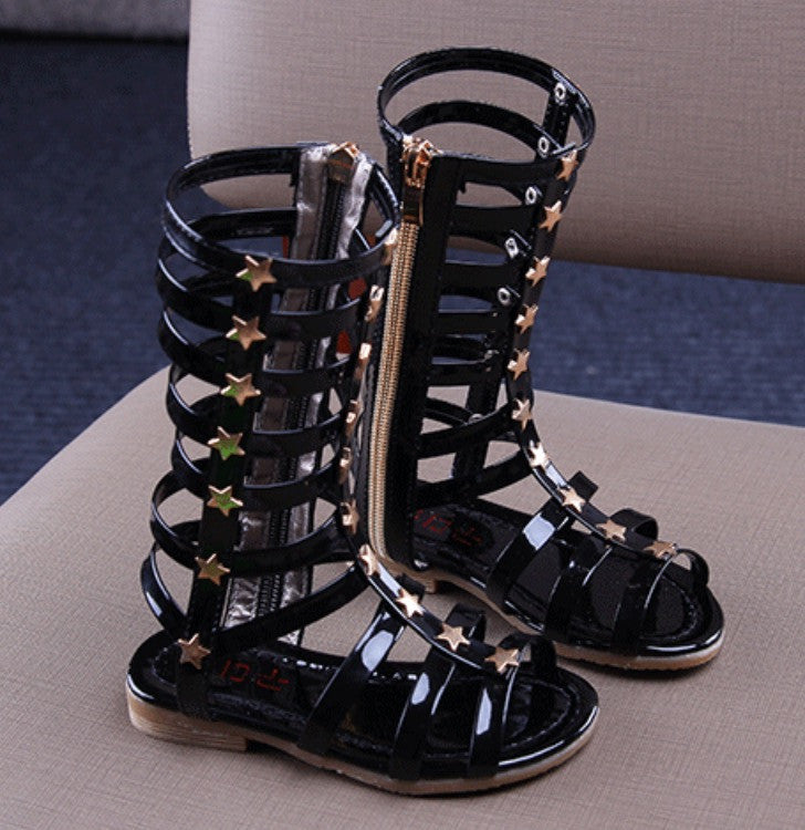 Sandali schiava bimba stelline