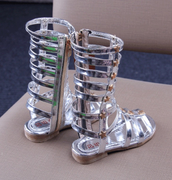 Sandali schiava bimba stelline