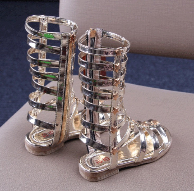 Sandali schiava bimba stelline