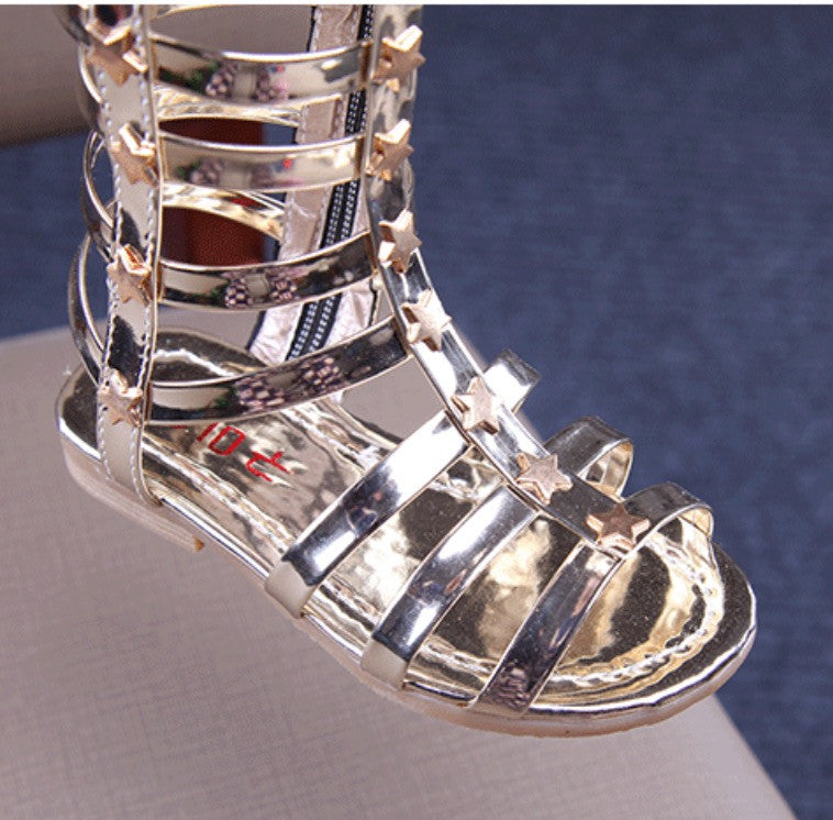 Sandali schiava bimba stelline