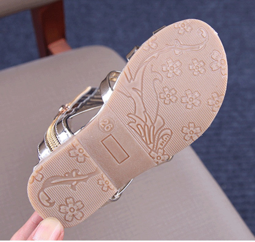 Sandali schiava bimba stelline