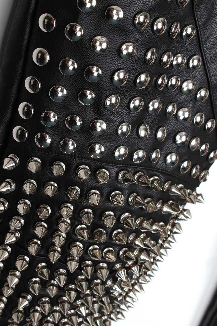 Pantalone pelle superborchiato