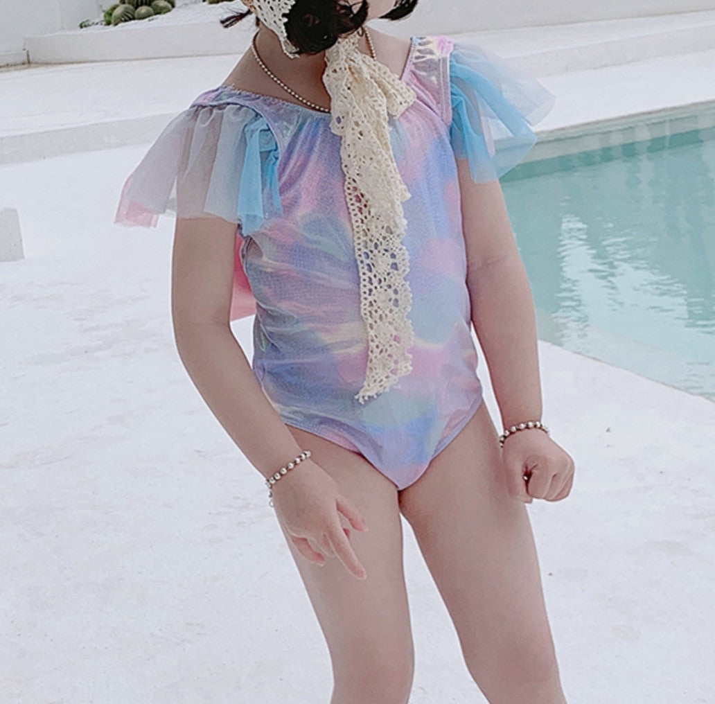 Costumino watercolor bimba