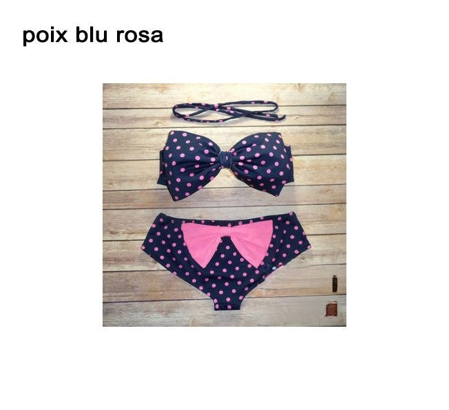Bikini Romantik Bow Grasia taglie S M L XL — Dream Shop
