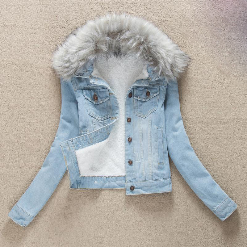 Giacca denim winterfurry