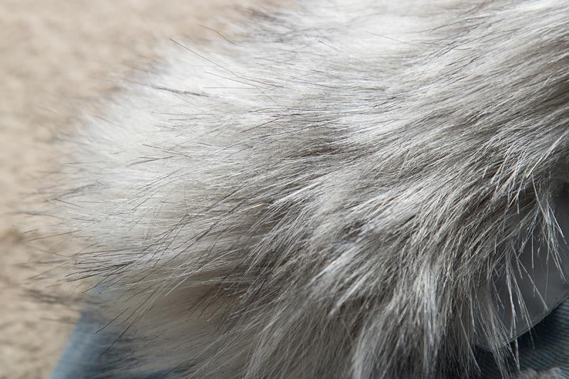 Giacca denim winterfurry