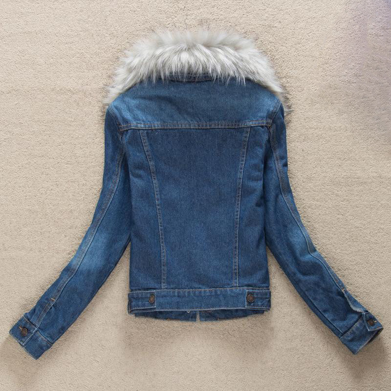 Giacca denim winterfurry