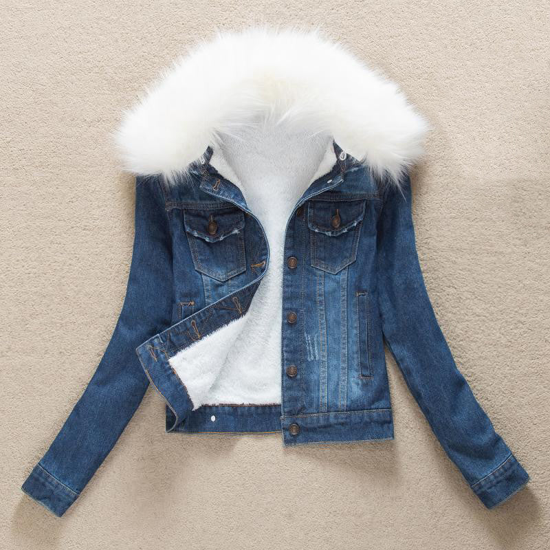 Giacca denim winterfurry