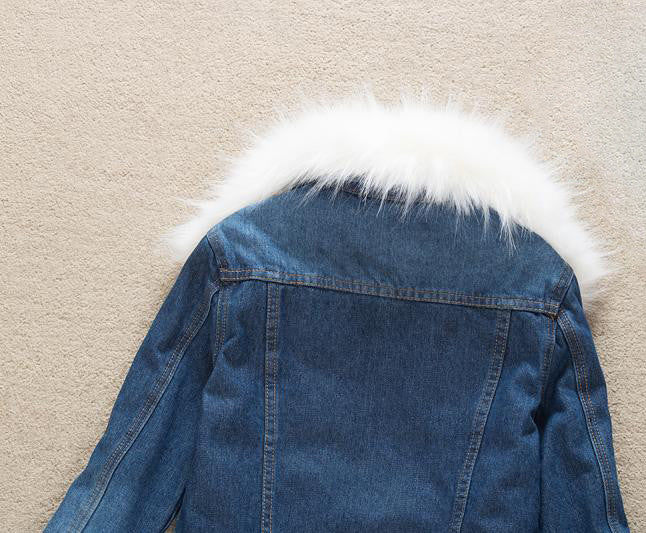 Giacca denim winterfurry