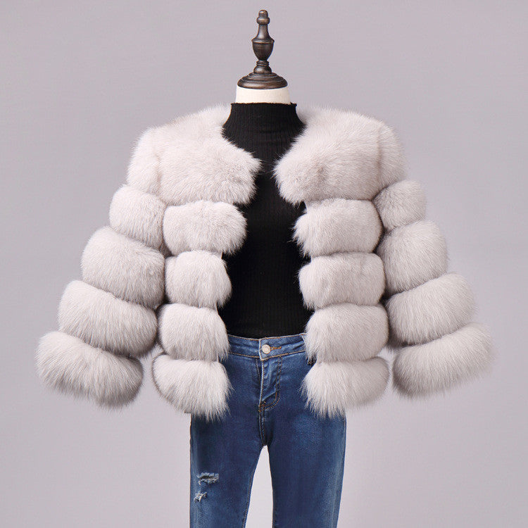 Abrigo de piel Quinzia