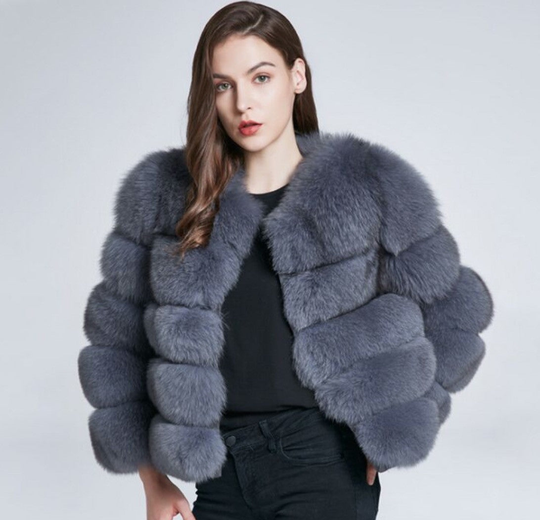 Abrigo de piel Quinzia