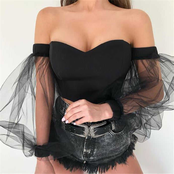 Blusa tulle Maryna