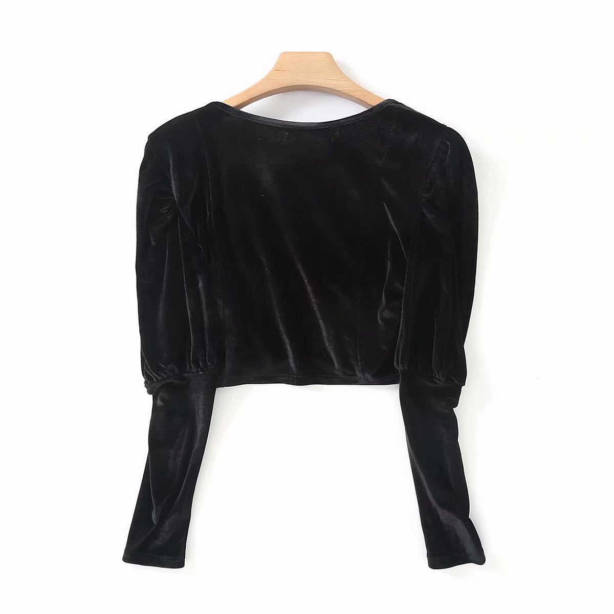 Blusa Velluto Darkness