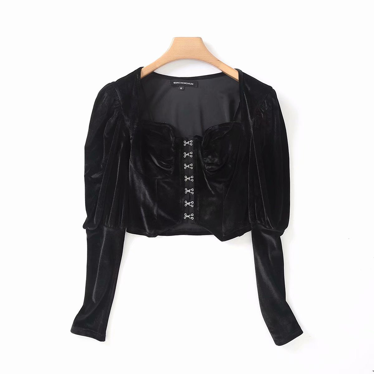 Blusa Velluto Darkness