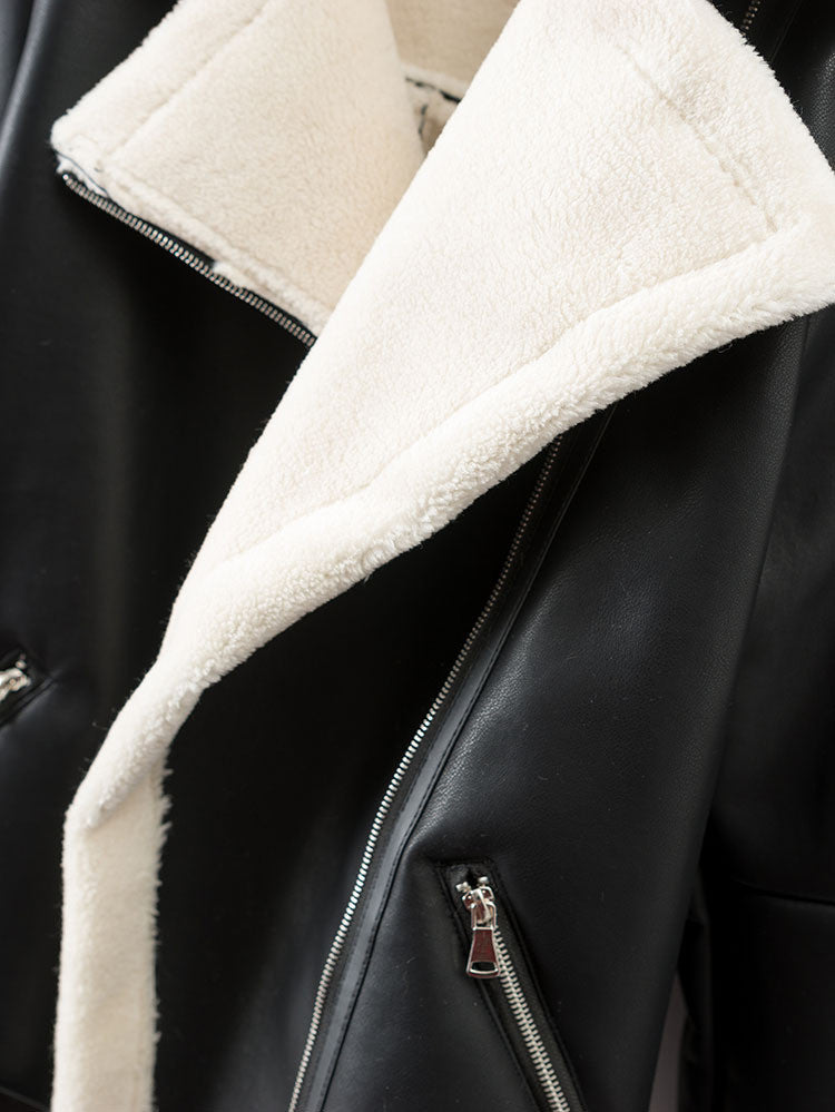 Montone bicolor ecopelle