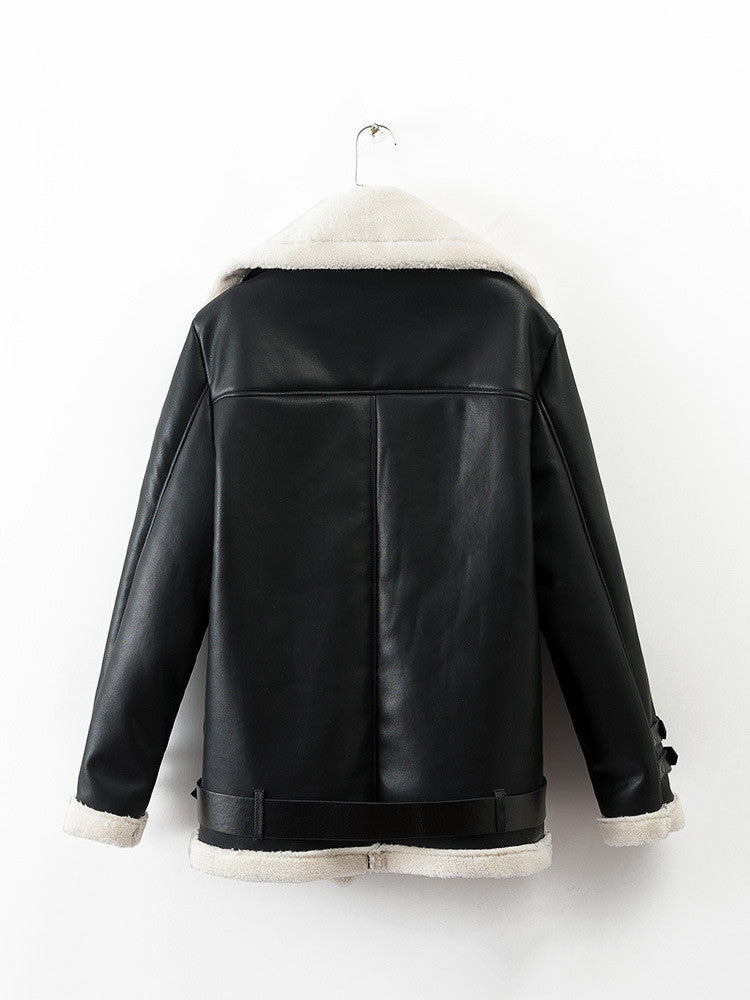 Montone bicolor ecopelle