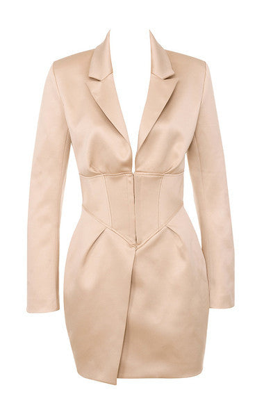 Abito bustier raso Olgah