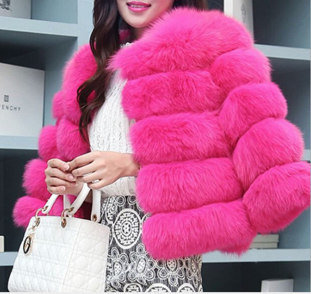 Abrigo de piel Quinzia