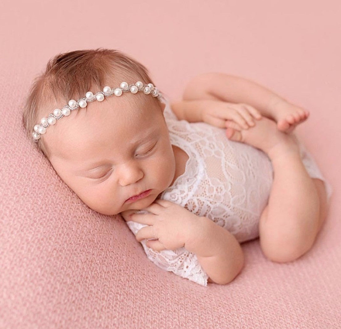 Body neonata pizzo fiocco Pai