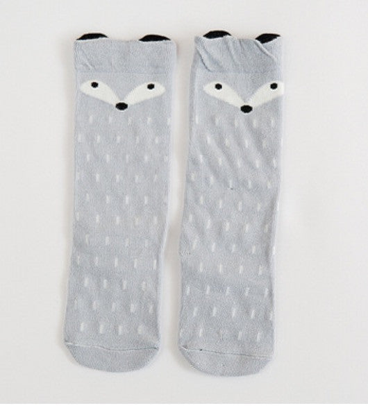 Calzini alti bimba animals