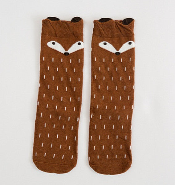 Calzini alti bimba animals