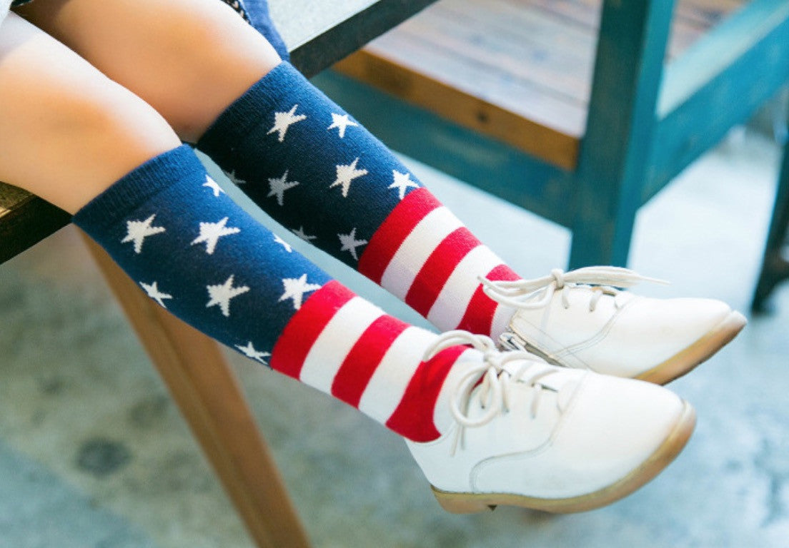 Calzini alti bimba animals