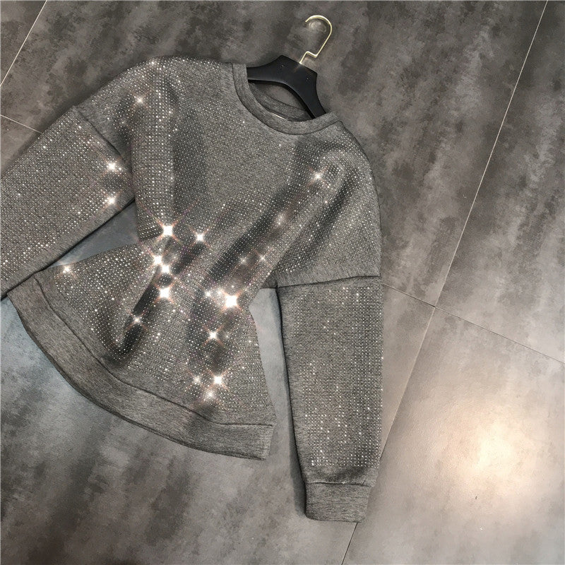 Felpa strass luxury