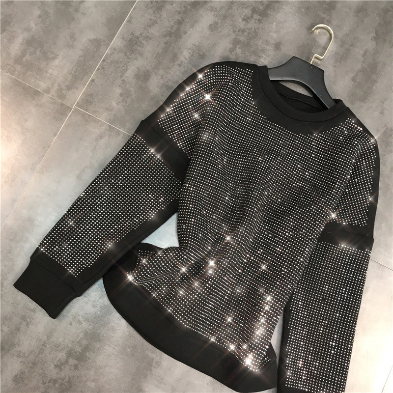 Felpa strass luxury