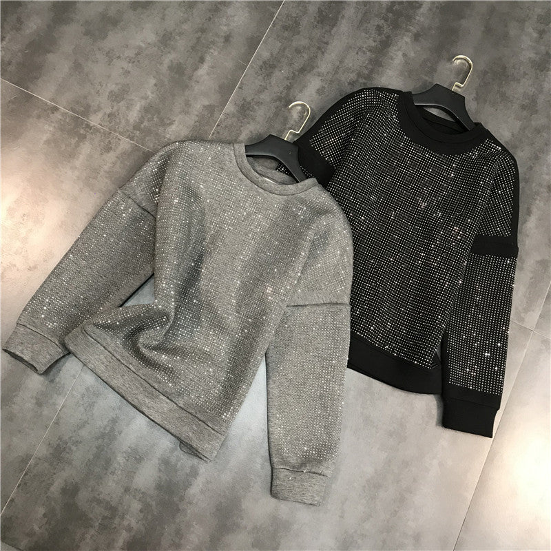 Felpa strass luxury