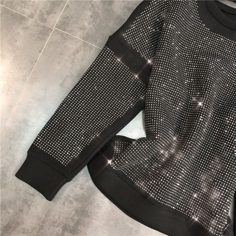 Felpa strass luxury